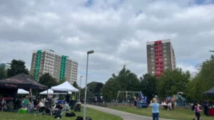 The park where a local Network event took place in Hull.