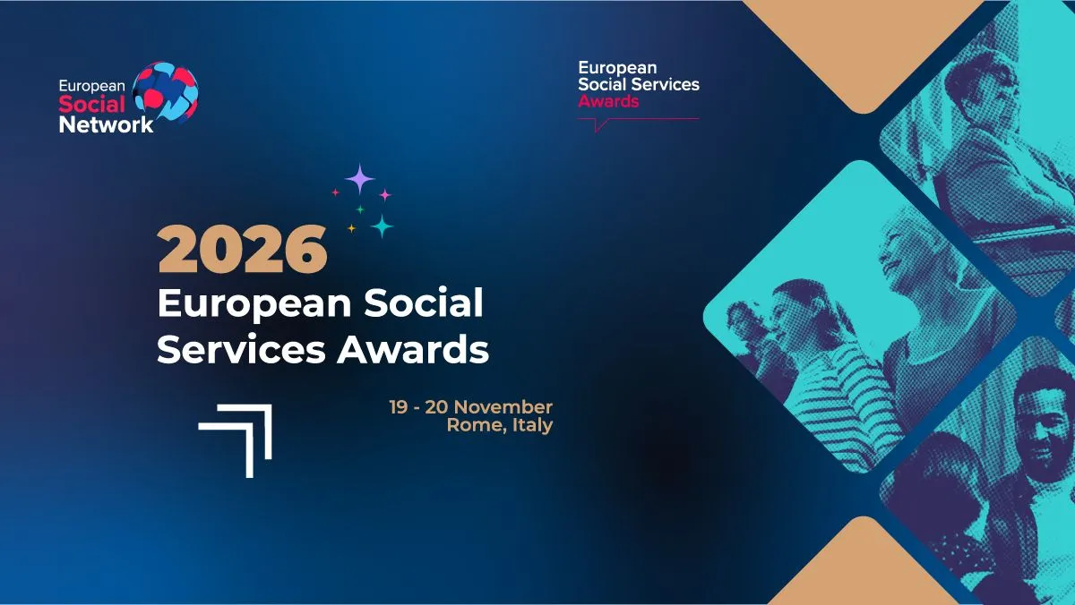 European Social Services Awards 2026 - poster